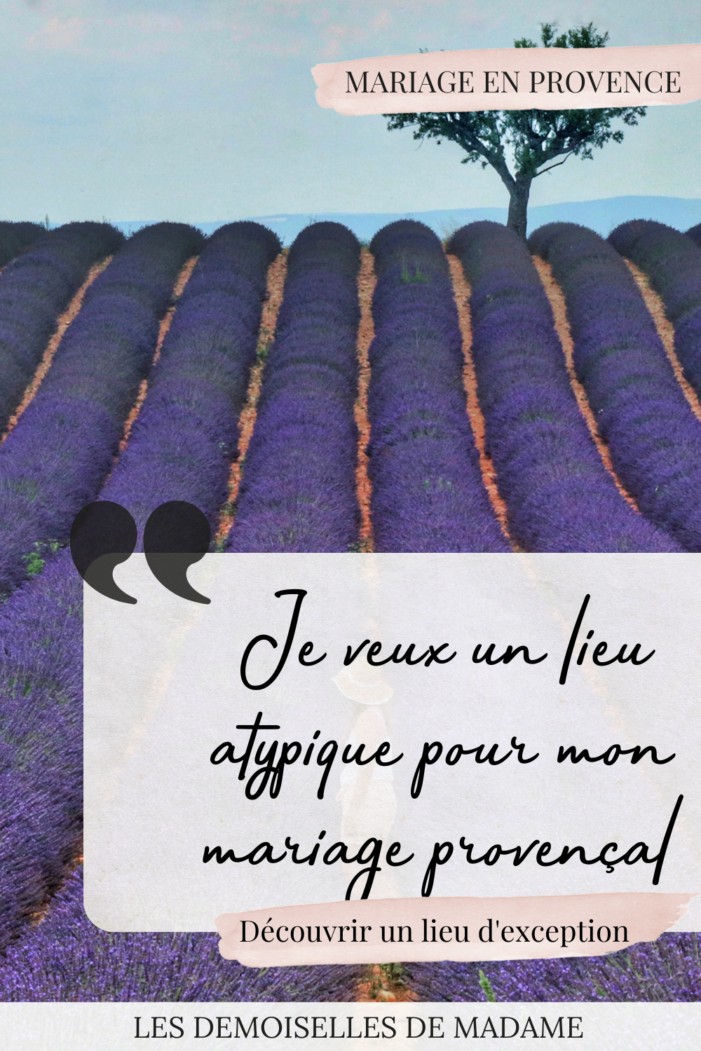 Mariage dans mas de Provence