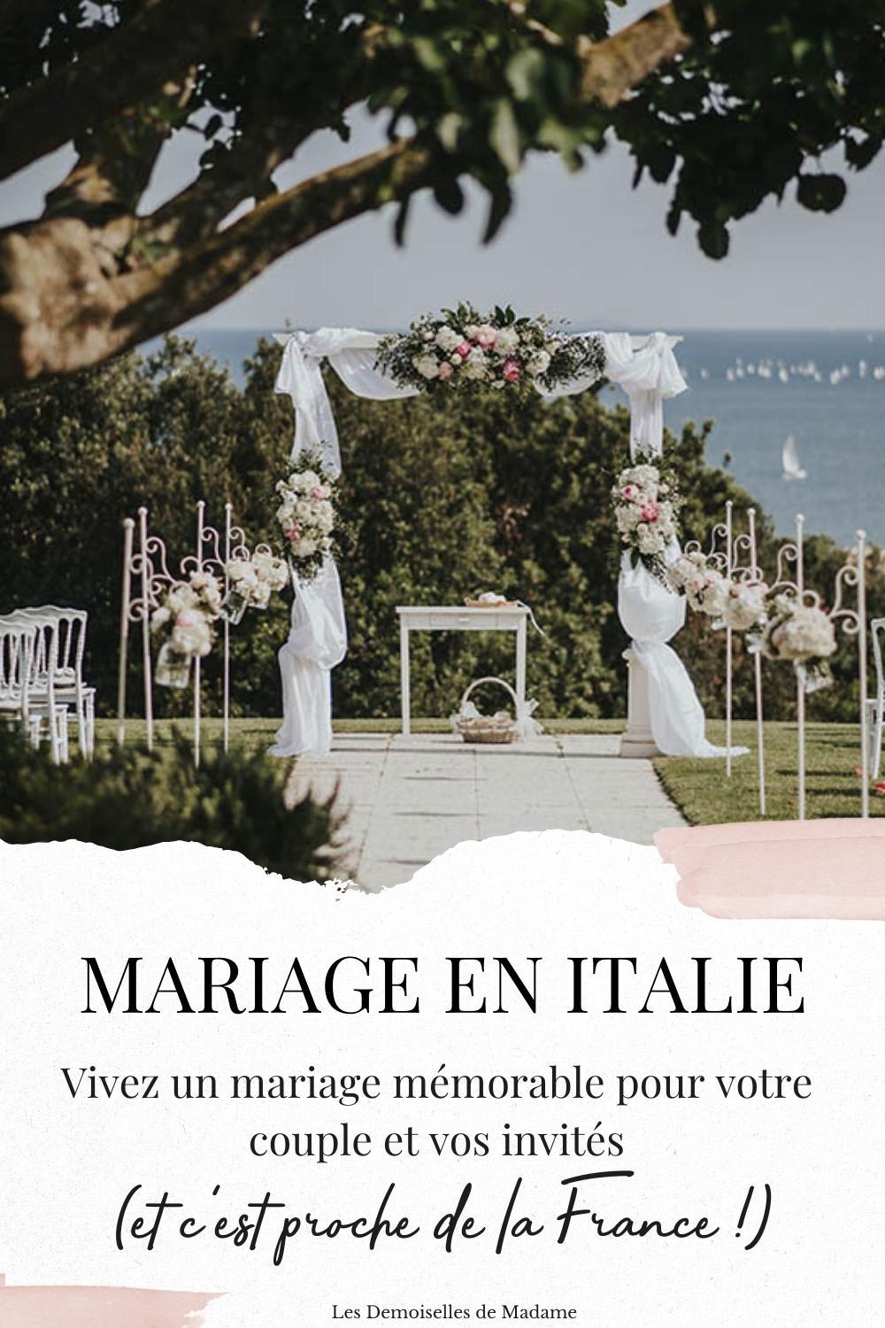 Mariage en Italie