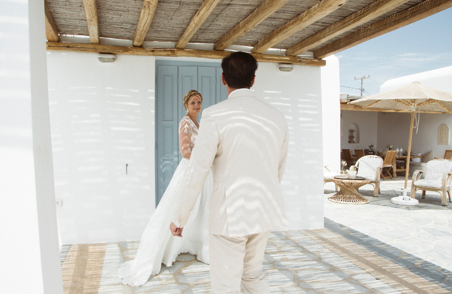 Mariage en Grèce Mykonos