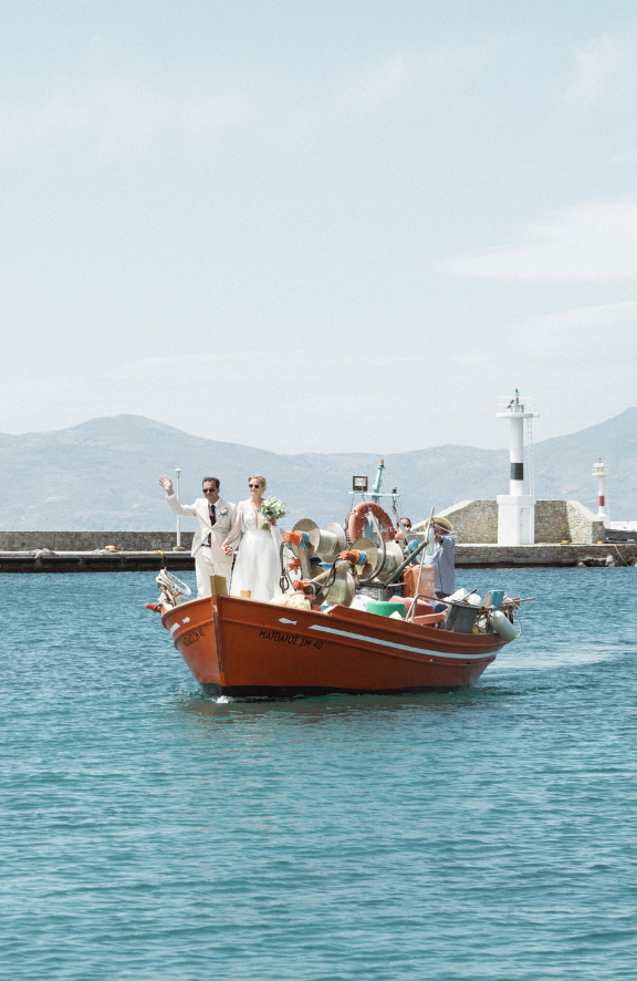 Mariage en Grèce Mykonos