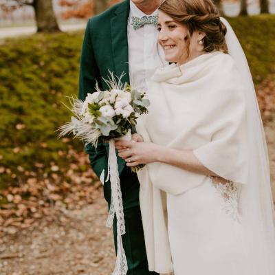 Domaine des Planches Mathieu Marangoni Winter Wedding