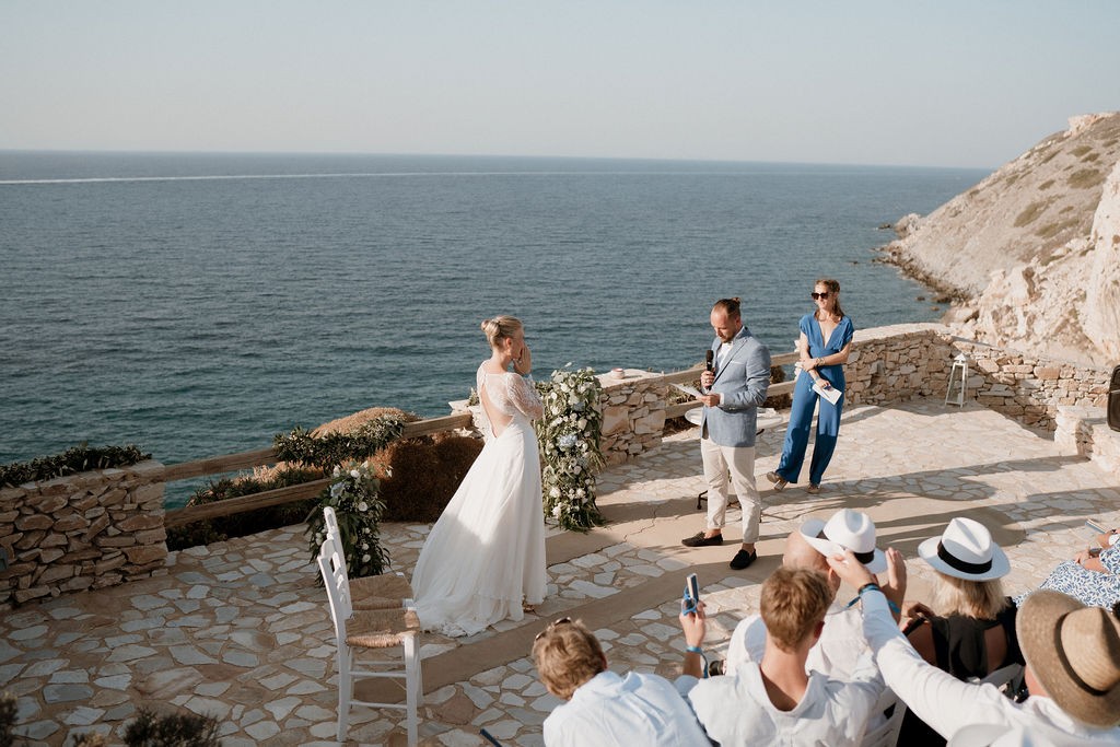 Destination Wedding - Mariage Paros Cyclades - Anais Rueda