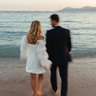 Mariage à Cannes à la Plage