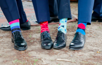 Chaussettes personnalisees mariage