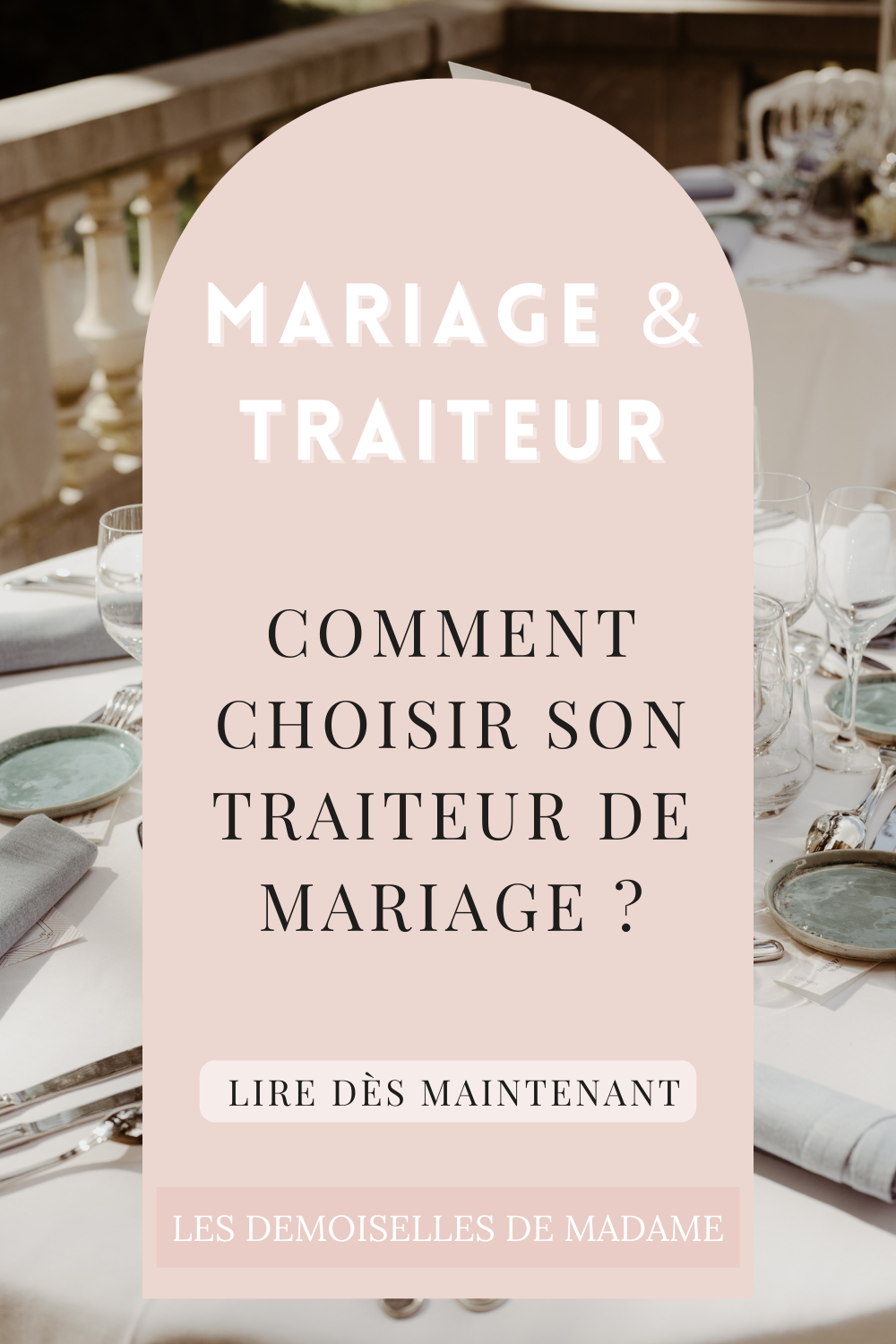 Choisir traiteur pour son mariage