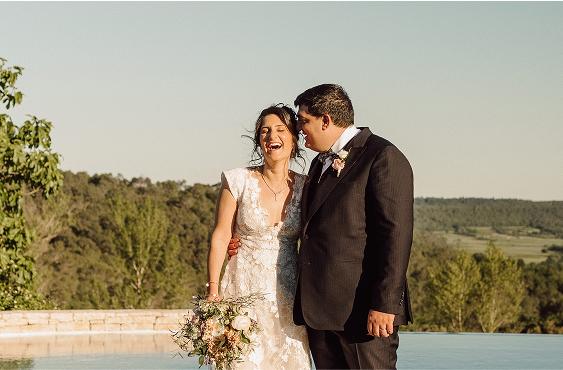 Couple mariage lavande provence
