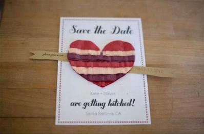 Diy save the date mariage