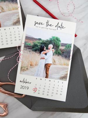 Diy save the date mariage