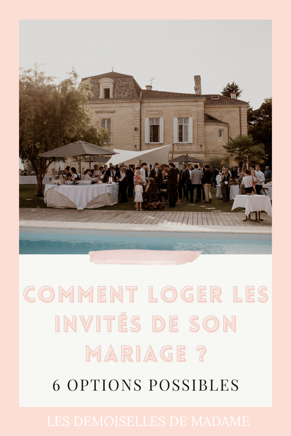 Hebergement invites pour mariage