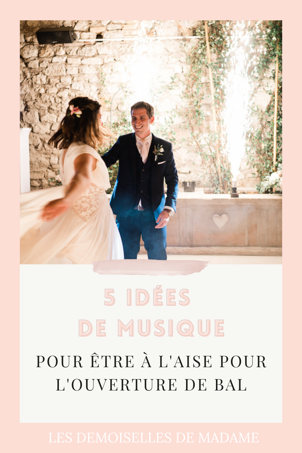 danse pour mariage