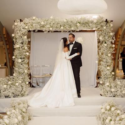 Cérémonie - Décoration gypsophile