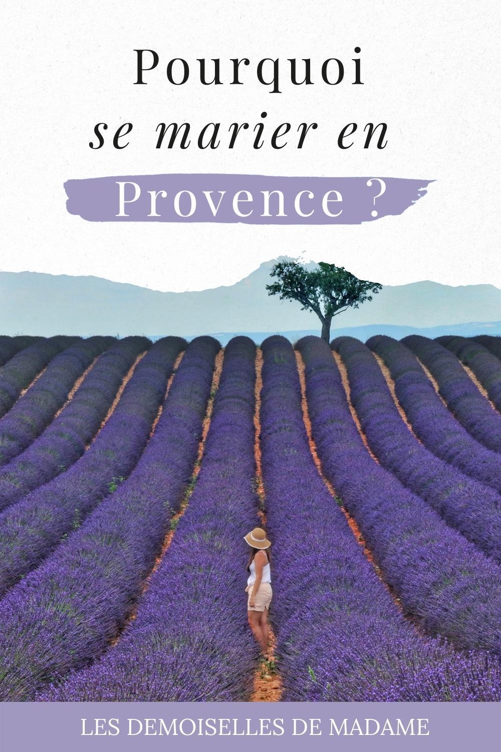 Mariage en provence