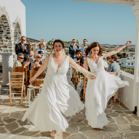 Elopement en Grèce : Paros Thalassa, Cérémonie idyllique
