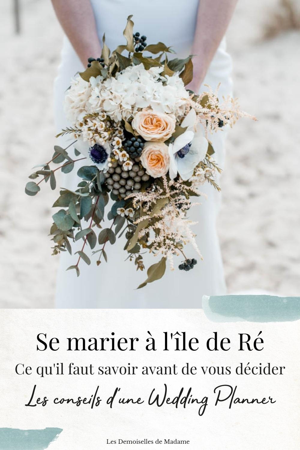 Se marier ile de re wedding planner