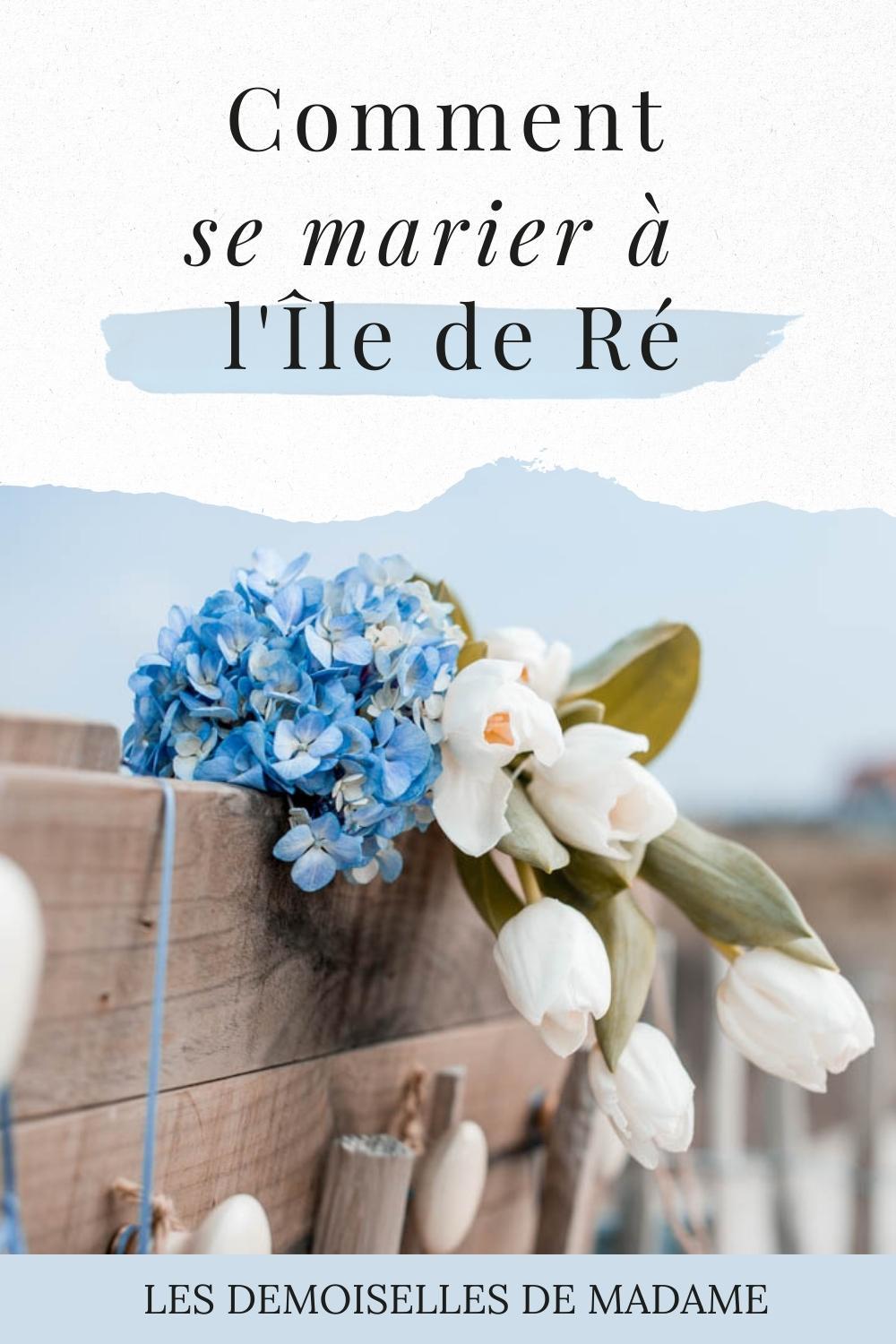 mariage ile de re