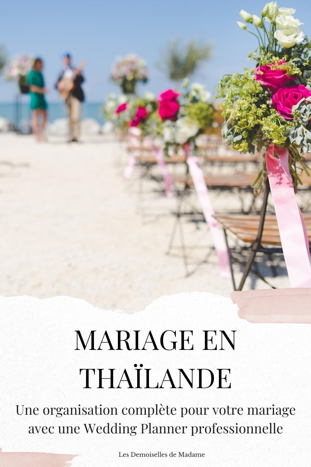 mariage Thailande
