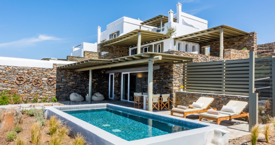 villa en bord de mer en grece pour un elopement 2